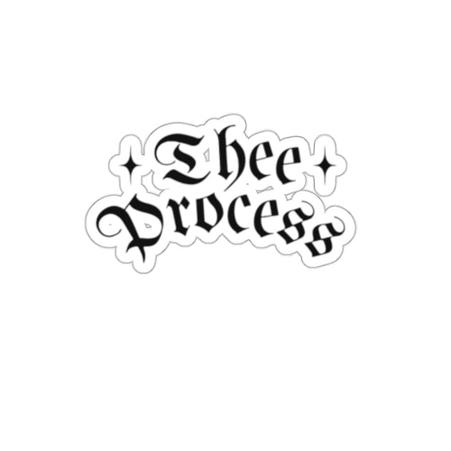 Thee Process Die Cut Sticker