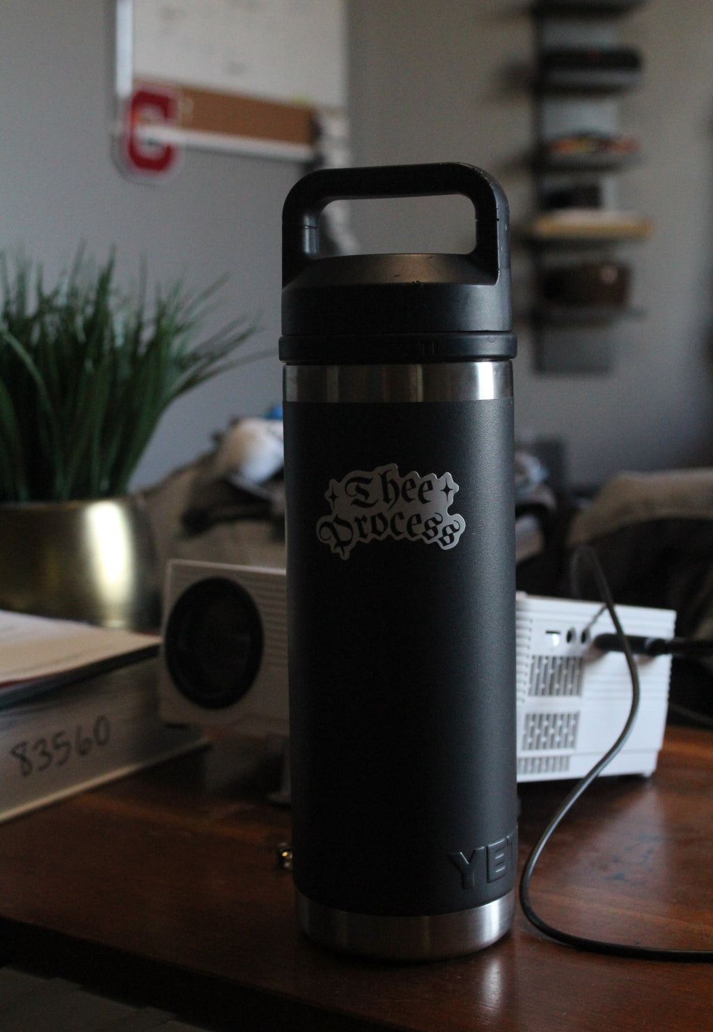 Thee Process Die Cut Sticker