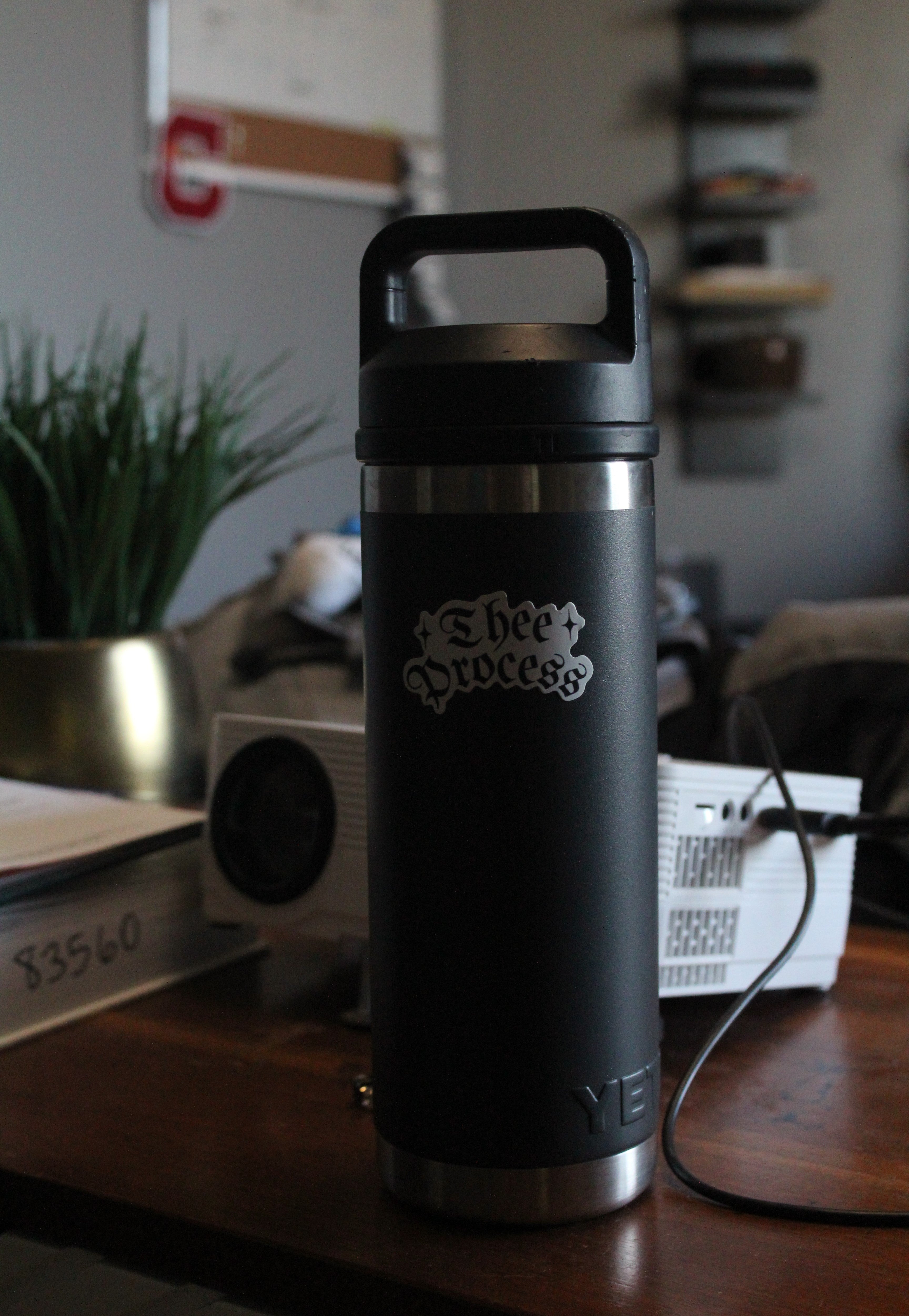 Thee Process Die Cut Sticker