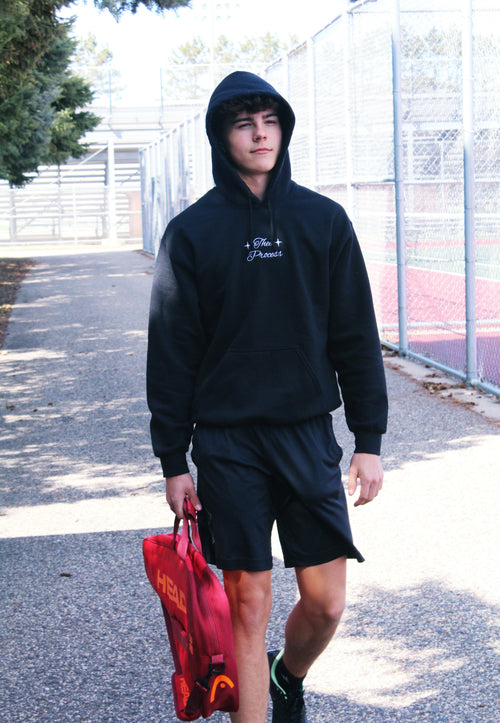 Thee Process Embroidered Hooded Sweatshirt
