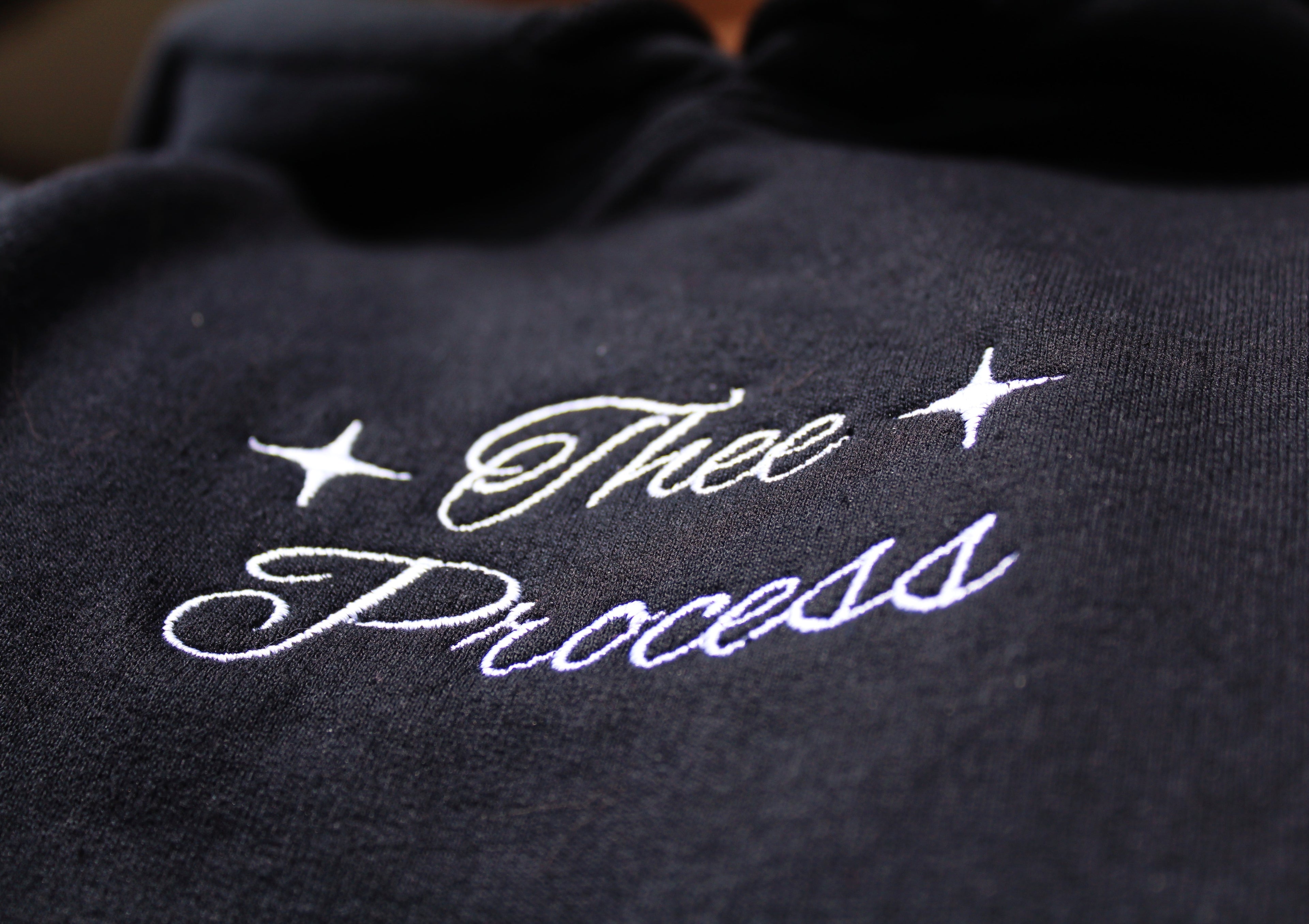 Thee Process Embroidered Hooded Sweatshirt
