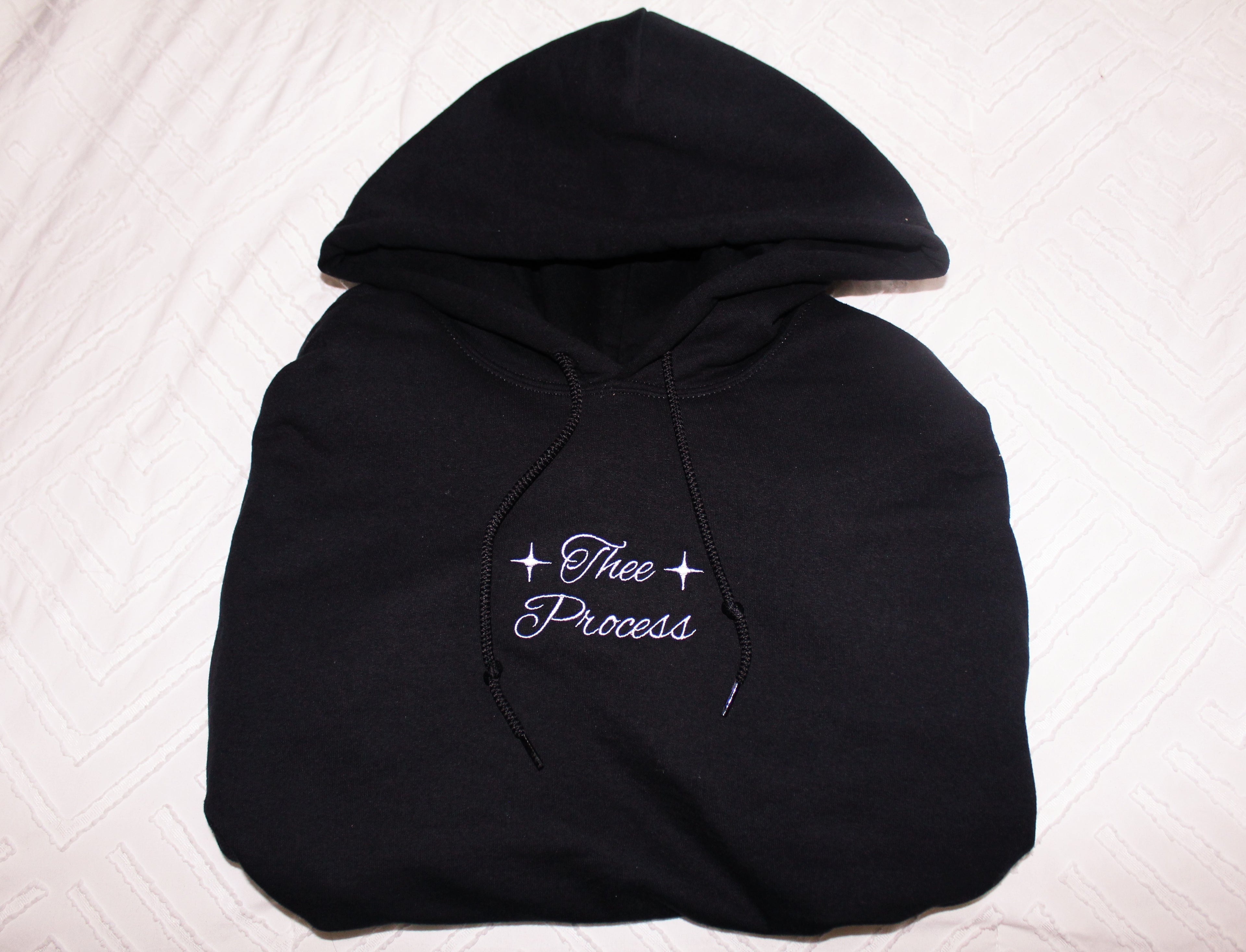 Thee Process Embroidered Hooded Sweatshirt