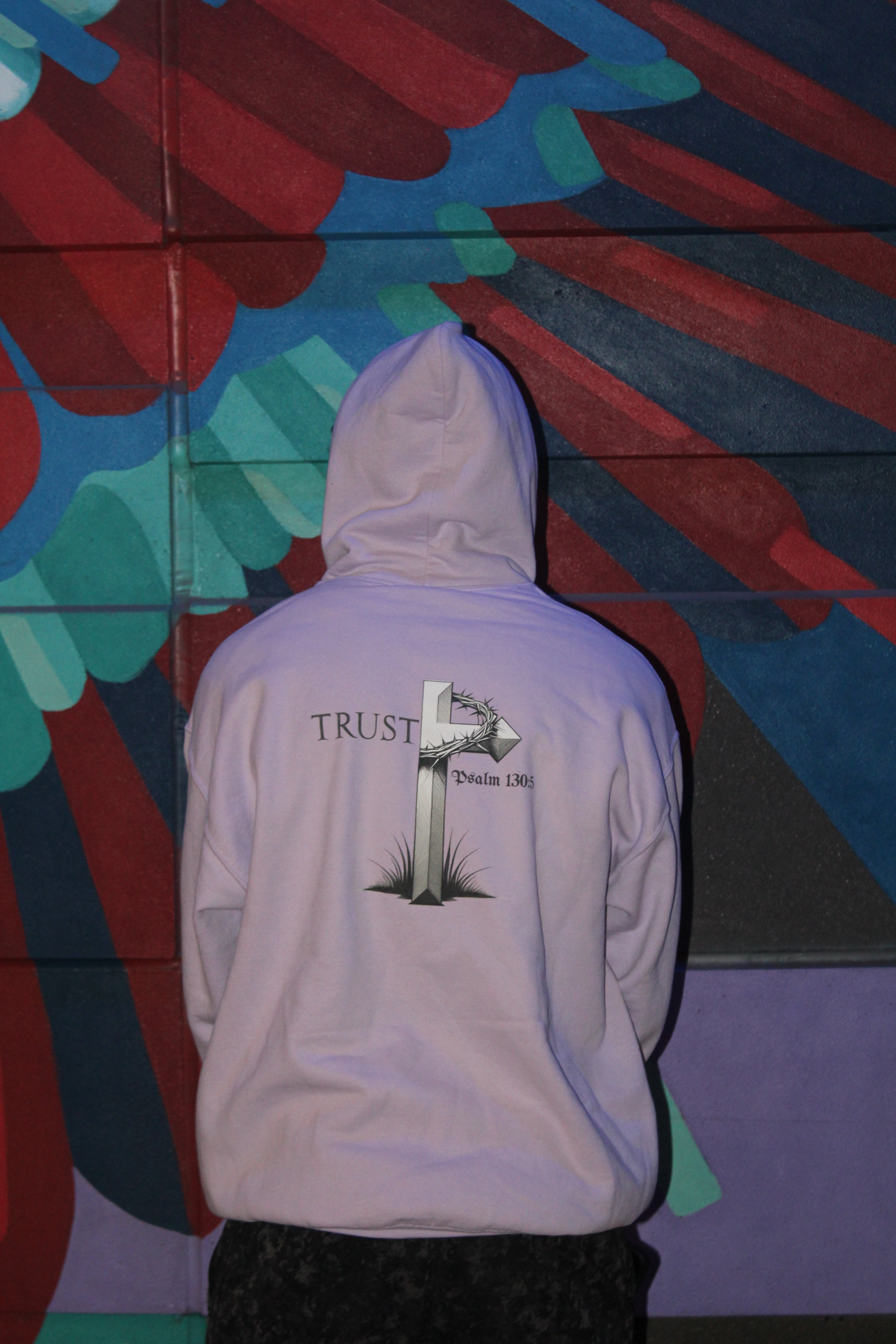 Thee Process Purple Hooded Sweatshirt